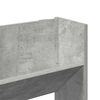 vidaXL Wall Shoe Cabinet Concrete Grey 80x18x90 cm Engineered Wood