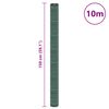 vidaXL Weed Membrane Green 1.5x10 m PP
