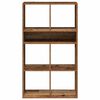 vidaXL Book Cabinet Old Wood 66x31x112 cm Engineered Wood