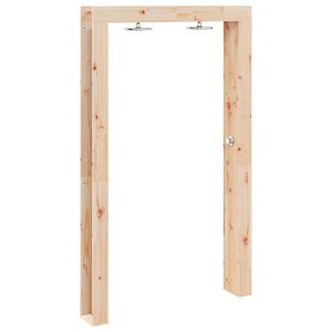 vidaXL Outdoor Shower 226 cm Solid Pine Wood and Stainless Steel