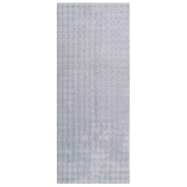 vidaXL Area Rugs Rectangular HUARTE Grey 200 x 80 cm Polyester