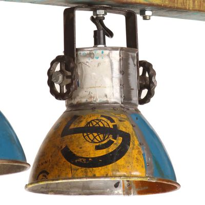 vidaXL Industrial Ceiling Lamp 25 W Multicolour 111cm E27