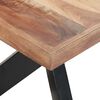 vidaXL Dining Table 180x90x75 cm Solid Wood with Honey Finish