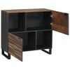 vidaXL Sideboard Brown 80 x 33 x 75 cm Solid mango wood