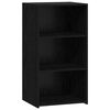 vidaXL Sideboard Black Oak 50 x 41 x 93 cm Engineered Wood