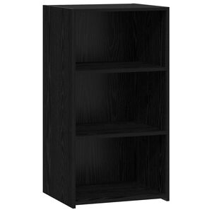 vidaXL Sideboard Black Oak 50 x 41 x 93 cm Engineered Wood