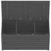 vidaXL Garden Box Grey 101x50.5x46.5 cm Solid Wood Pine