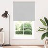 vidaXL Roller Blind Blackout Light Grey 130x230 cm Fabric Width 126.6 cm Polyester