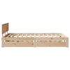 vidaXL Bed Frame with Drawers without Mattress 160x200 cm