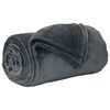 vidaXL Throw Blankets 6 pcs Dark Grey 130 x 150 cm Fleece