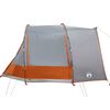 vidaXL Car Tent 2-Person Grey and Orange Waterproof