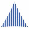 vidaXL Sunshade Sail Blue and White 2 x 2 x 2 m HDPE