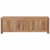 vidaXL TV Cabinet 115x30x40 cm Solid Teak Wood