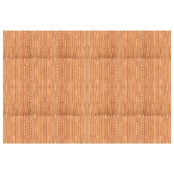 vidaXL Puzzle Exercise Mats 24 pcs Brown 8.64 ㎡ EVA Foam