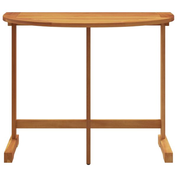 vidaXL Folding Balcony Table 90x60x72 cm Solid Wood Acacia