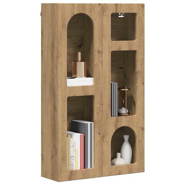 vidaXL Hanging Cabinet Artisan Oak 59 x 20 x 100 cm Engineered Wood
