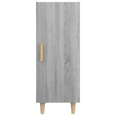 vidaXL Sideboard Grey Sonoma 34.5x34x90 cm Engineered Wood