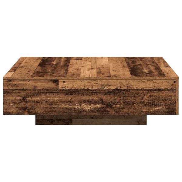 vidaXL Coffee Table Old Wood 100 x 100 x 31 cm