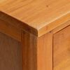 vidaXL Chest of Drawers Natural 45 x 35 x 100.5 cm Solid Mahogany Wood