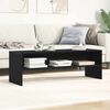 vidaXL TV Cabinet Black Oak 120x40x40 cm Engineered Wood