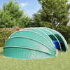 vidaXL Pool Tent Dome Blue 640 x 432 x 205 cm