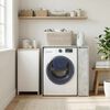 vidaXL Wash Machine Cabinet Concrete 87 x 60 x 89 cm Engineered wood
