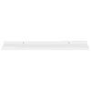vidaXL Wall Shelves 4 pcs High Gloss White 60x9x3 cm