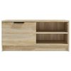 vidaXL TV Cabinet Sonoma Oak 80x35x36.5 cm Engineered Wood