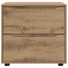 vidaXL Storage Cabinet Artisan Oak 60 x 48 x 57 cm Engineered Wood