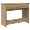 vidaXL Cosmetic Table with Drawer Artisan Oak 100 x 45 x76 cm
