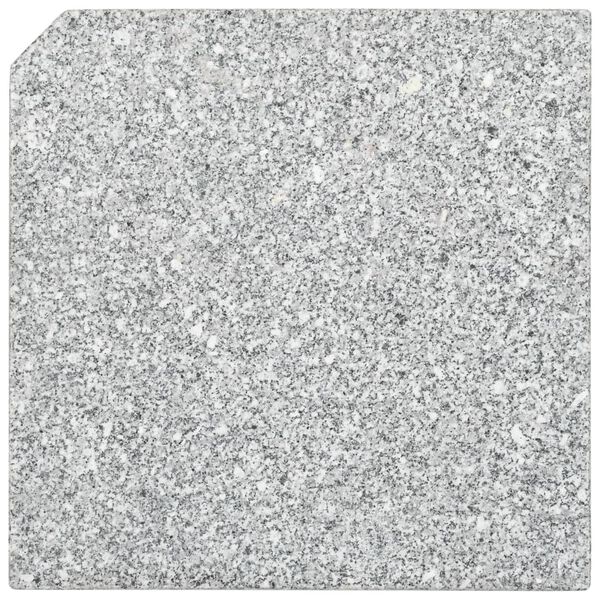 vidaXL Umbrella Weight Plate Granite 25 kg Square Grey