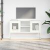 vidaXL TV Cabinet White 100.5x39x60.5 cm Steel