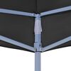 vidaXL Party Tent Roof 4.5x3 m Black 270 g/m²