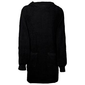 vidaXL Robe KINN Black L Cotton