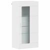vidaXL TV Cabinet Set FLORIN High Gloss White Engineered Wood