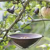 HI Bird Feeder Heart Shape 22 cm Brown