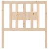 vidaXL Headboard 96x4x100 cm Solid Wood Pine