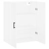 vidaXL Wall Mounted Cabinet White 69.5x34x90 cm