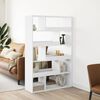 vidaXL Room Divider White 100x33x156.5 cm Engineered Wood