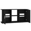vidaXL Aquarium Stand Black 121x41x58 cm Engineered Wood