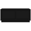vidaXL Coffee Table Black 102x50x44 cm Engineered Wood