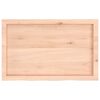 vidaXL Bathroom Countertop 80x50x(2-4) cm Untreated Solid Wood