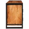 vidaXL TV Cabinet with Shelf Brown 120 x 33 x 50 cm Solid acacia wood