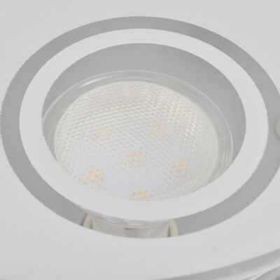 Round LED Ceiling Lamp with 3 Bulbs