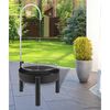HI Fire Pit with Stainless Steel Grill Rack 50 cm