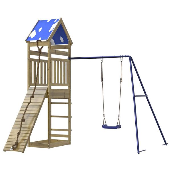 vidaXL Outdoor Playset Impregnated Wood Pine