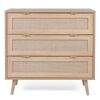 Finori Chest of Drawers Bali 03A Sonoma Oak and Cane Print