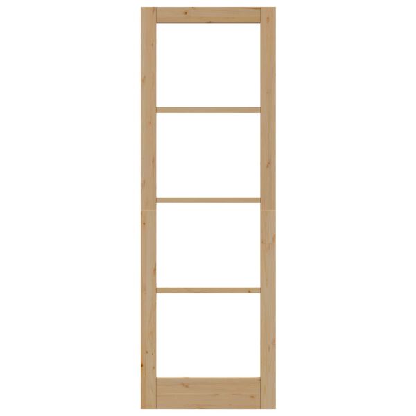 vidaXL Interior Door with Glass ORKDAL Brown 78 x 232 cm