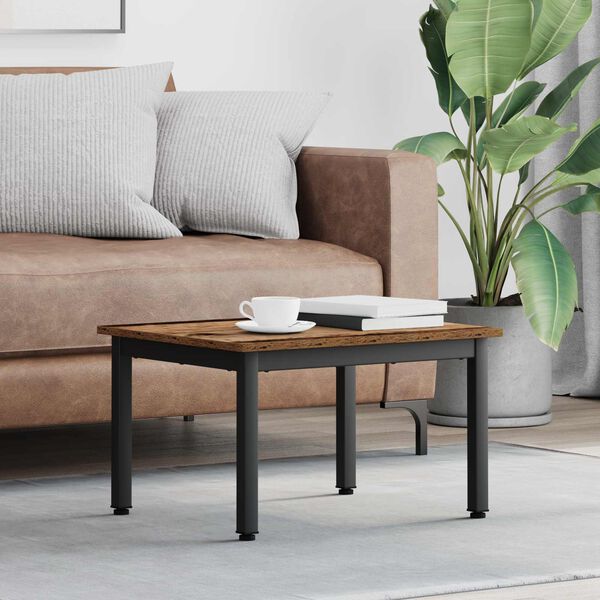 vidaXL Coffee Table Old Wood 60 x 50 x 36 cm Engineered Wood