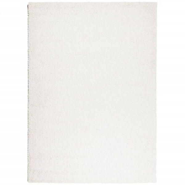 vidaXL Shaggy Rug PAMPLONA High Pile Modern Cream 240x340 cm